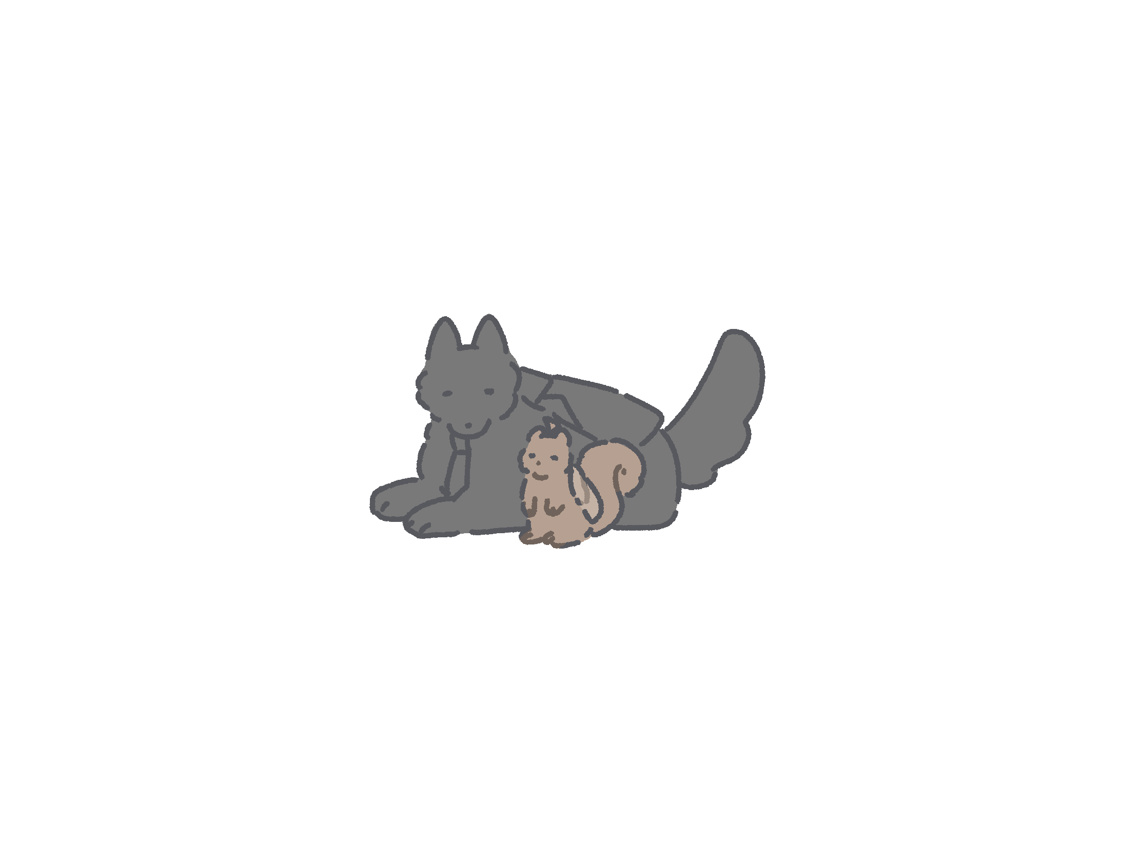 강아와쥐